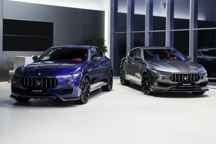  Maserati Levante Shtorm in Grey by Larte Design 2017 года  (фото 3 из 17)